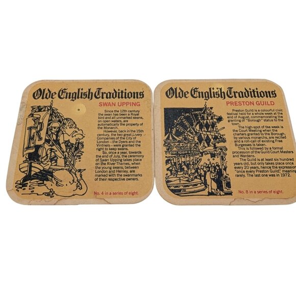 Other - Gaymer's Olde‎ English Original Strong Cyder Cardboard Coaster lot 2 4 & 8